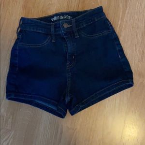 I would consider them booty shorts.